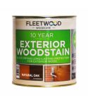 Fleetwood 10 Year Exterior Woodstain - Natural Oak 1L