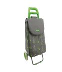 Casa Natural Leaf 2 Wheel Shopping Trolley With Bag