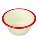Nimbus White / Red Pudding Bowl - 12cm