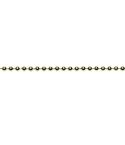 No 6 Ball Chain Brass (Price per metre)