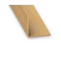 Oak PVC Equal Corner Profile - 20mm x 20mm x 2m