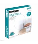 Beldray 18" PVC Veneer Light Oak Toilet Seat
