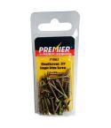 Premier ZYP Wood Screws - 3mm x 20mm - Pack of 50