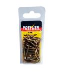 Premier ZYP Wood Screws - 3.5mm x 25mm - Pack of 40