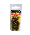 Premier ZYP Wood Screws - 4mm x 35mm - Pack of 25