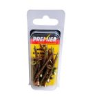 Premier ZYP Wood Screws - 4mm x 40mm - Pack of 20