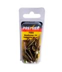 Premier ZYP Wood Screws - 5mm x 25mm - Pack of 25