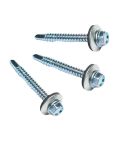 Premier 50pc 5.5 x 32mm Self Drill Screws - With Washer