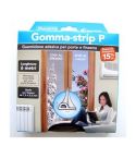 Gomma-Strip P Self-Adhesive Foam Draught Excluder - White 6m