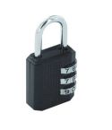 Securit Combination Padlock with Dial Silver 35mm
