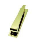 Polished Brass Contemporary Door Knocker