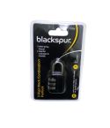 Blackspur 3 Digit Black Combination Padlock