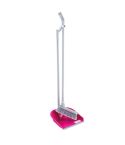 Pink Long Handled Dustpan & Brush Set