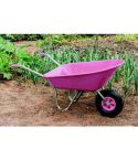Ambassador Boxed Wheelbarrow 85L - Pink