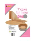 Planit Make & Bake Cake Tin Liner 7 inch 2 Pack