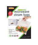 Planit Microwave Steam Bags Medium 30 Pack