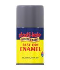 Plasti-Kote Fast Drying Enamel Spray Paint - Pewter 100ml