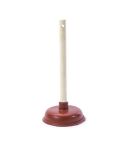 Sink Plunger With Wooden Handle