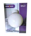 Powermaster 60W BALO Globe Ceiling Fitting 