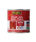 Rustins Quick Dry Small Job Satin Paint - Poppy 250ml