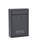 Arboria Metal Mail Box Grey