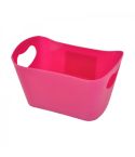 Basket Plastic Storage - Pink