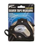 Pro User Silver Auto Lock Tape Measure - 3m x 16mm