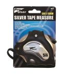 Pro User Silver Auto Lock Tape Measure - 5m x 19mm