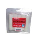 ProDec Gloss Pile Paint Roller Refills - 4" Pack of 10