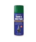 Rust-Oleum Stove & BBQ Spray Paint  - Green Matt 400ml