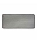 My Mat Stain Resistant Silver Stripe Indoor Mat - 67 x 150cm