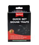 Rentokil Quick Set Mouse Traps - 2 pieces 