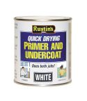 Rustins Quick Dry Primer and Undercoat White 250ml