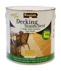 Rustins Decking Stain and Seal Antique Pine - 2.5 Litres