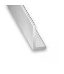 Raw Aluminium Unequal Corner Profile - 10mm x 15mm x 1m