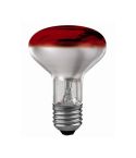 Polaris 250w Red Hard Glass E27 Infrared Lightbulb