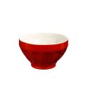 Colorama Ribbed Red Bowl 60cl