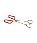 10" Food Tong With Red Handle