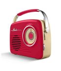 Akai Retro AM/FM Red Portable Radio