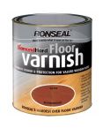 Ronseal Diamond Hard Coloured Floor Varnish 2.5L Rich Mahogany