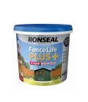 Ronseal Fence Life Plus Forest Green Matt Exterior Wood paint 5L