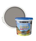 Ronseal Fence Life Plus Slate Matt Exterior Wood paint 5L