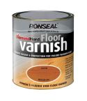 Ronseal Diamond Hard Floor Varnish Medium Oak - 2.5 Litre