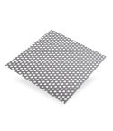 Round Perforated Anodized Aluminium - 500mm x 250mm 