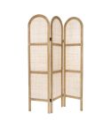 Rounded "Sana" cane and rattan Room Divider 