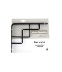 Home Essentials Black Roxi Bracket - 230x180mm