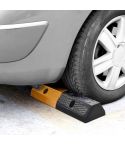 Rubber Wheel Stop Parking Bumpers - 2 pieces 