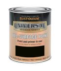 Rust-Oleum Universal All Surface Paint Black Satin 750ml