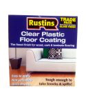 Rustins Clear Plastic Floor Coating Kit - Gloss 4L