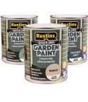 Rustins Quick Dry Satin Garden Paint - 750ml